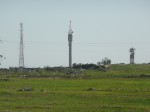 israeli spy towers above Gaza