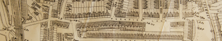 Tottenham Lane in 1873, curtesy of the Bruce Castle Museum