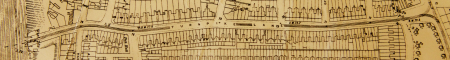 Turnpike Lane in 1874, curtesy of the Bruce Castle Museum